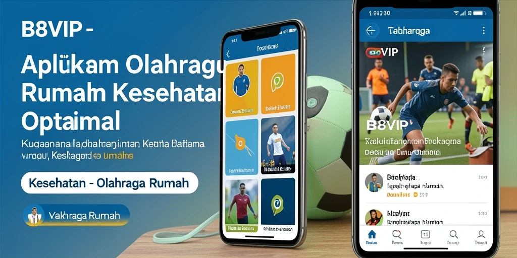 Tampilan antarmuka B8VIP yang ramah pengguna untuk olahraga di rumah.
