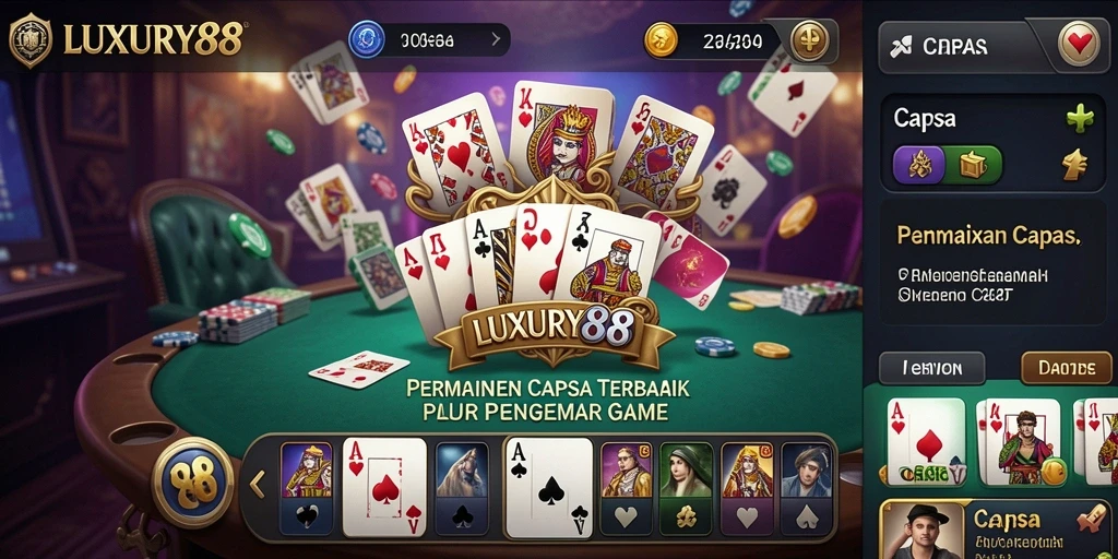 Antarmuka permainan LUXURY88 yang menarik dan mudah digunakan.