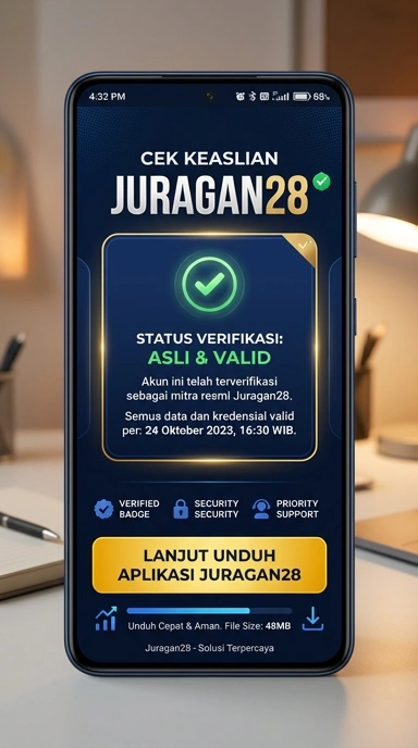 Kanal Resmi Juragan28 untuk Pengguna Android Indonesia